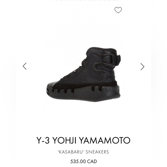 ADIDAS Y-3 Kasabaru Black (Yohji Yamamoto) Men’s US 7 - Picture 3 of 9